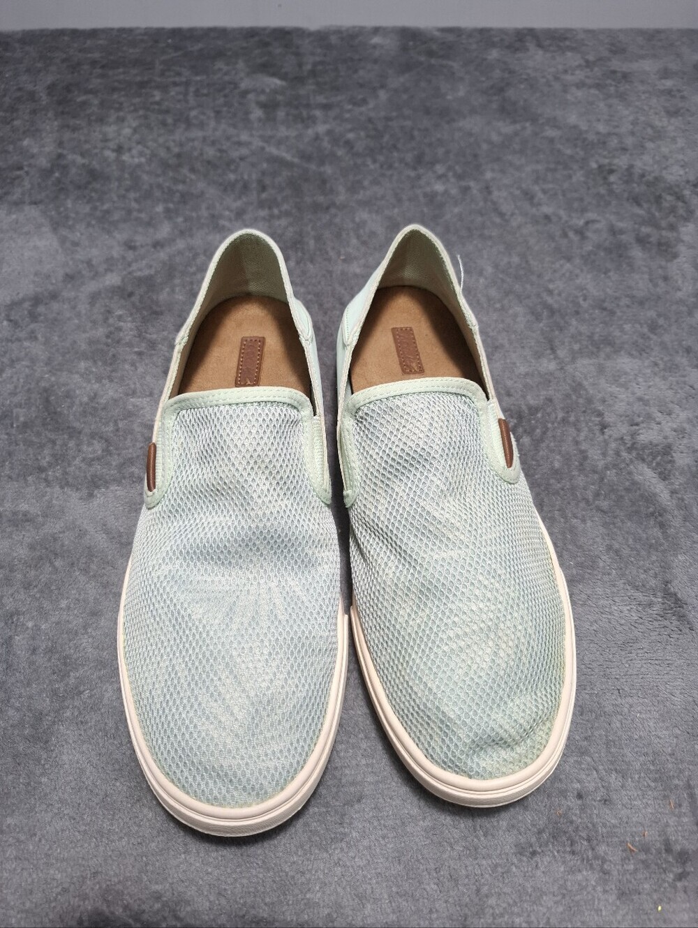 OluKai Women's Slip-On Sneakers in Light Mint Sz 8.5